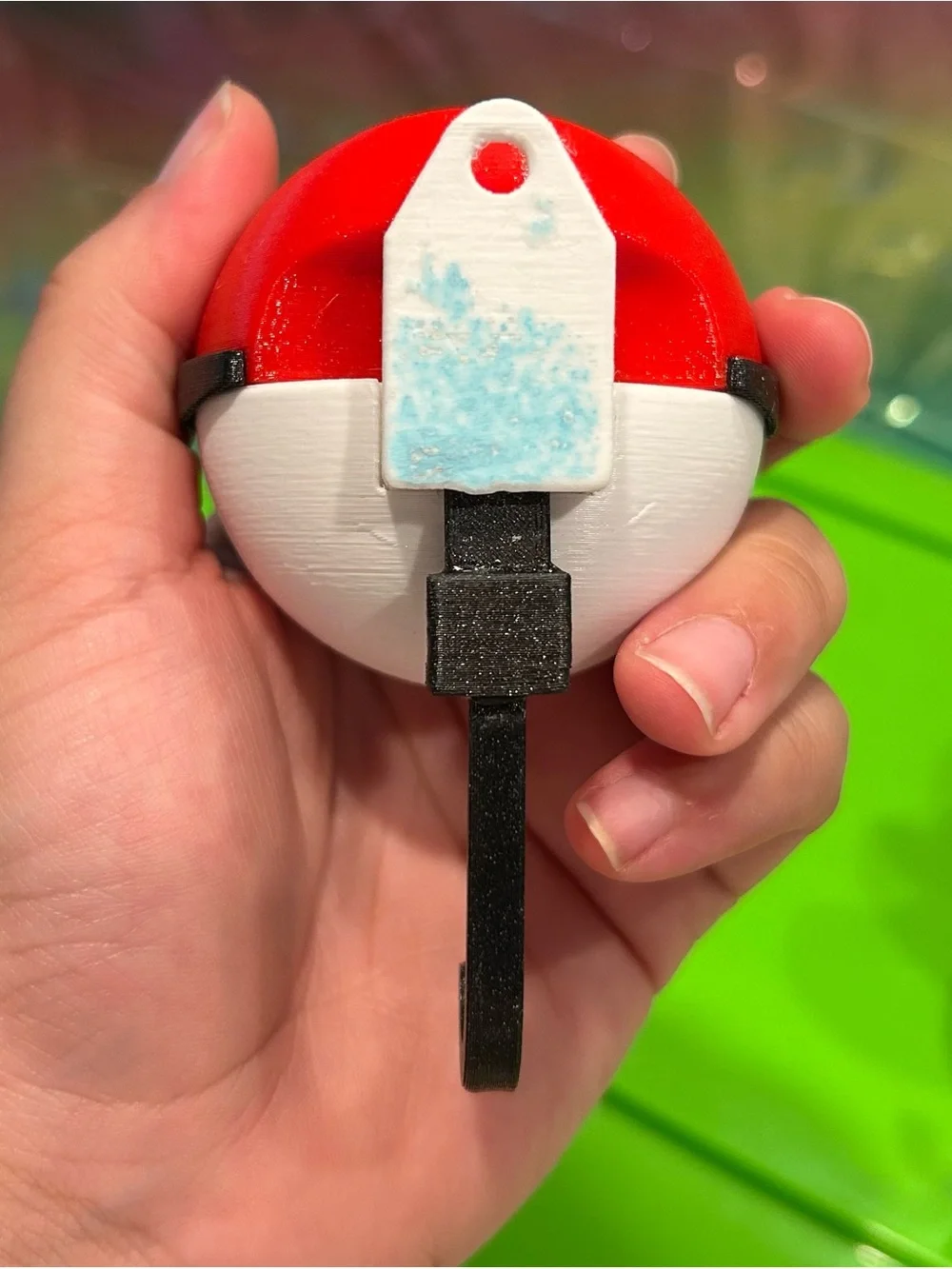 Pop-Out Pokemon Pokeball Wall Hooks with Figures Bulbasaur Charmander Squirtle
